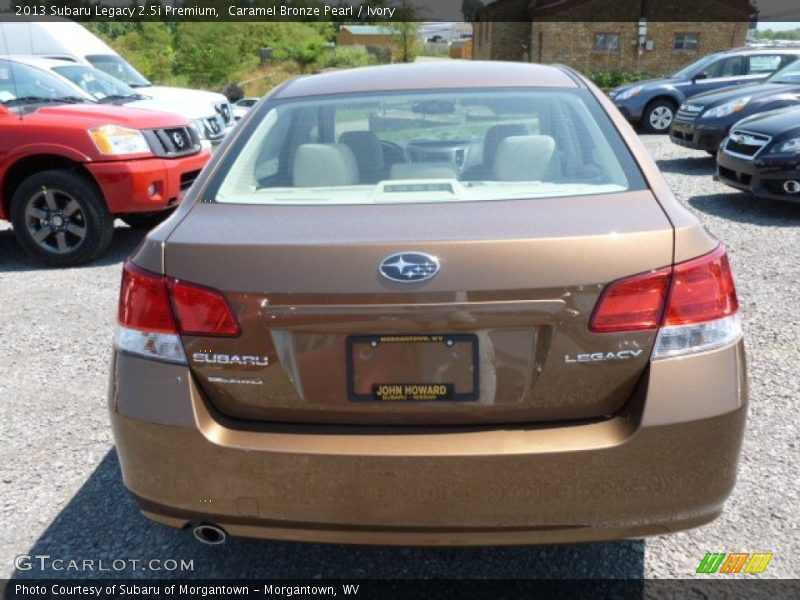 Caramel Bronze Pearl / Ivory 2013 Subaru Legacy 2.5i Premium