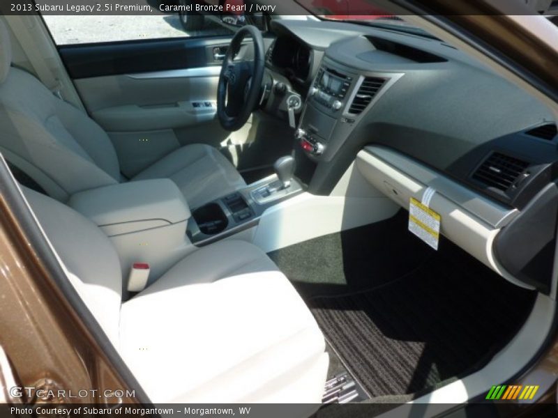 Caramel Bronze Pearl / Ivory 2013 Subaru Legacy 2.5i Premium