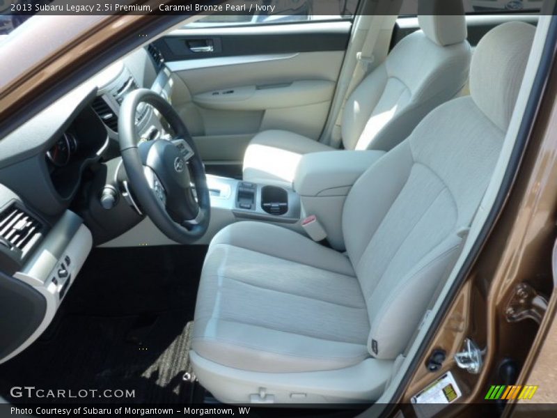 Caramel Bronze Pearl / Ivory 2013 Subaru Legacy 2.5i Premium