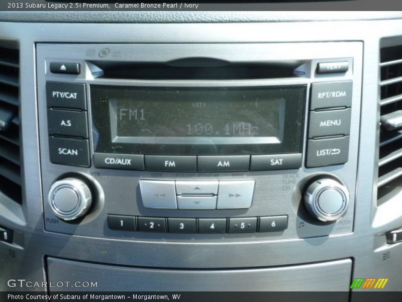 Caramel Bronze Pearl / Ivory 2013 Subaru Legacy 2.5i Premium