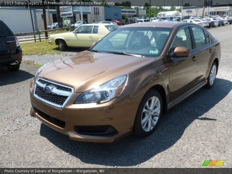 Caramel Bronze Pearl / Ivory 2013 Subaru Legacy 2.5i Premium