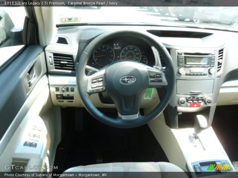 Caramel Bronze Pearl / Ivory 2013 Subaru Legacy 2.5i Premium