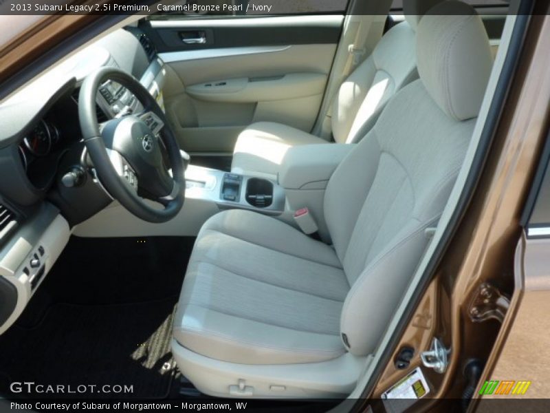 Caramel Bronze Pearl / Ivory 2013 Subaru Legacy 2.5i Premium