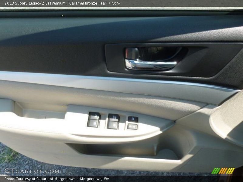 Caramel Bronze Pearl / Ivory 2013 Subaru Legacy 2.5i Premium