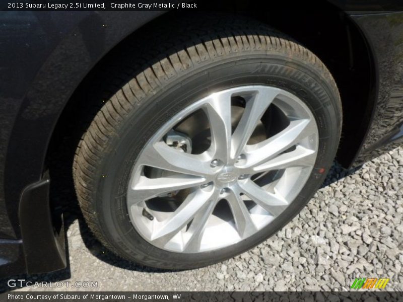 Graphite Gray Metallic / Black 2013 Subaru Legacy 2.5i Limited