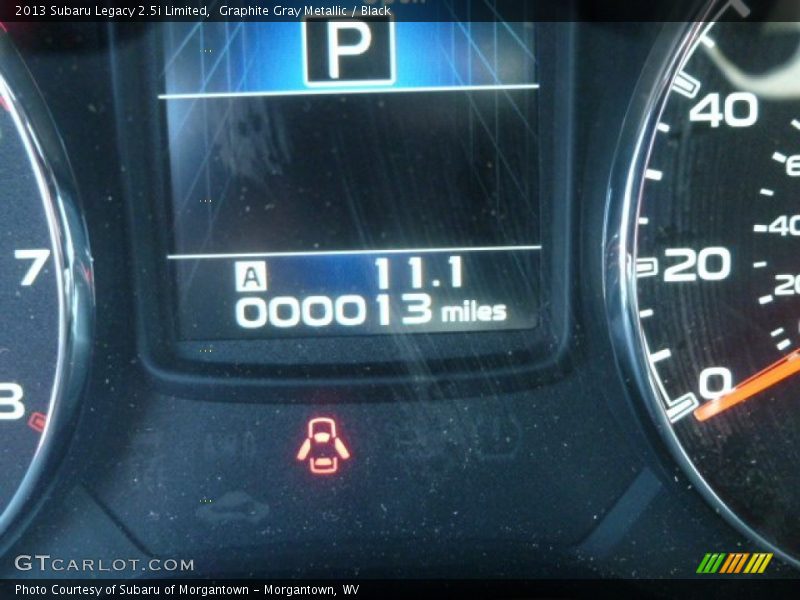 Graphite Gray Metallic / Black 2013 Subaru Legacy 2.5i Limited