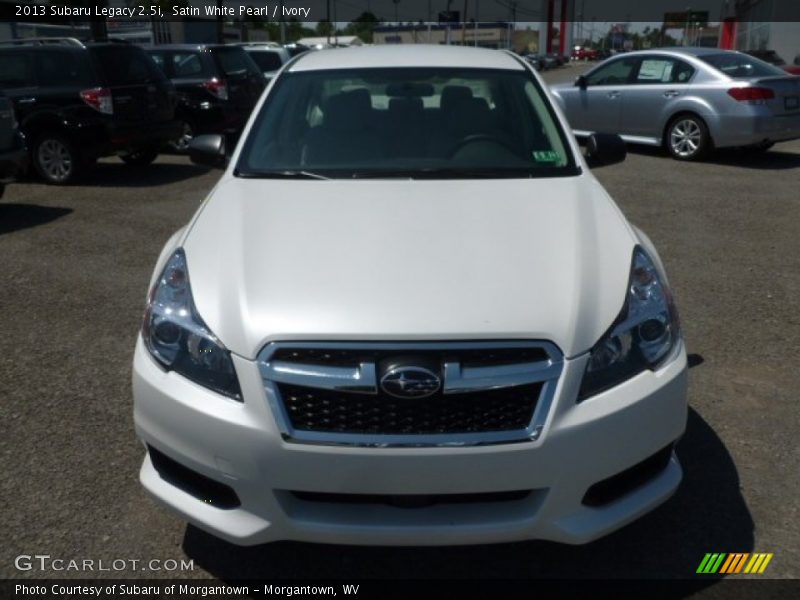 Satin White Pearl / Ivory 2013 Subaru Legacy 2.5i