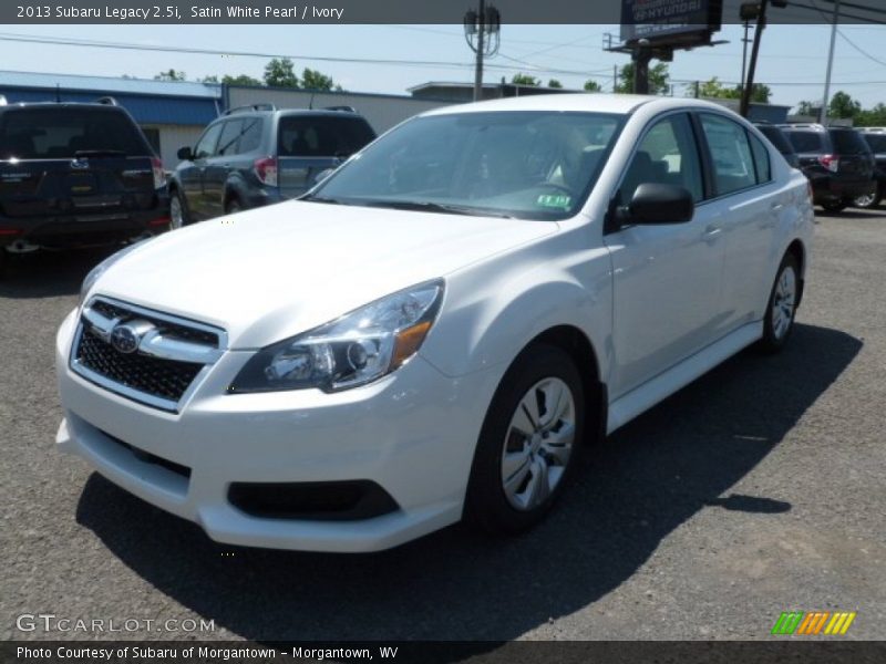 Satin White Pearl / Ivory 2013 Subaru Legacy 2.5i