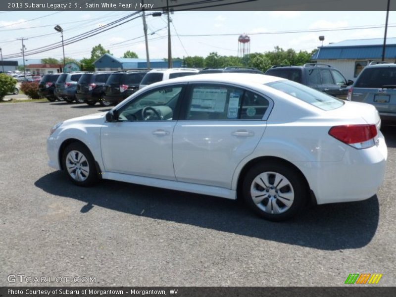 Satin White Pearl / Ivory 2013 Subaru Legacy 2.5i