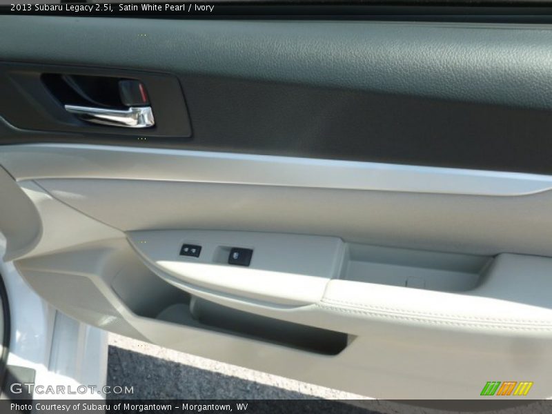 Satin White Pearl / Ivory 2013 Subaru Legacy 2.5i