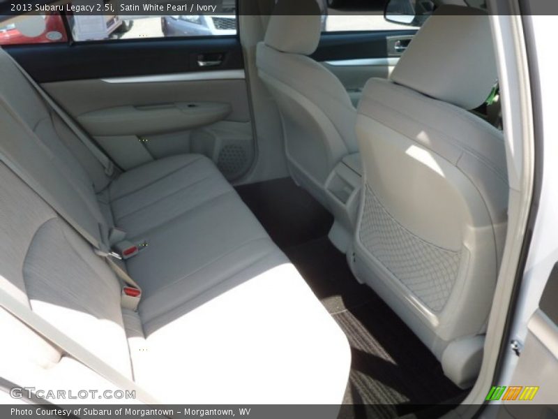 Satin White Pearl / Ivory 2013 Subaru Legacy 2.5i