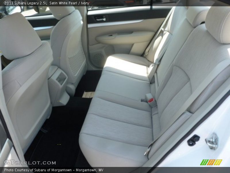 Satin White Pearl / Ivory 2013 Subaru Legacy 2.5i