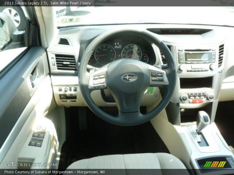 Satin White Pearl / Ivory 2013 Subaru Legacy 2.5i