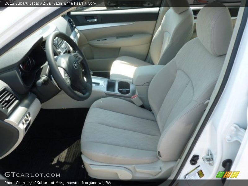Satin White Pearl / Ivory 2013 Subaru Legacy 2.5i