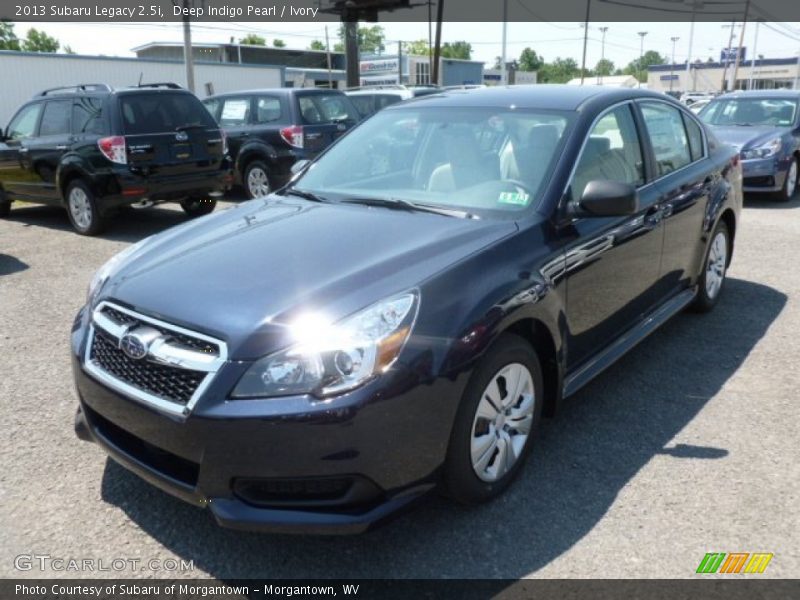Deep Indigo Pearl / Ivory 2013 Subaru Legacy 2.5i