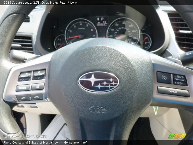 Deep Indigo Pearl / Ivory 2013 Subaru Legacy 2.5i