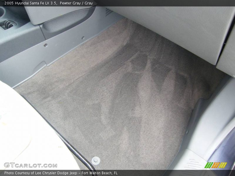 Pewter Gray / Gray 2005 Hyundai Santa Fe LX 3.5
