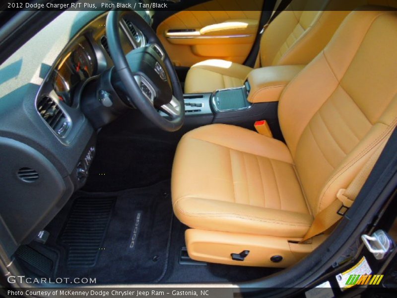 Front Seat of 2012 Charger R/T Plus