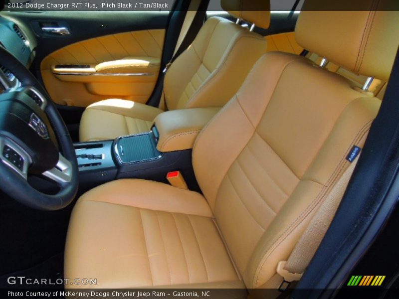 Front Seat of 2012 Charger R/T Plus