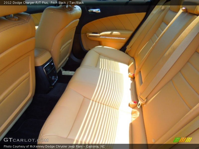 Rear Seat of 2012 Charger R/T Plus