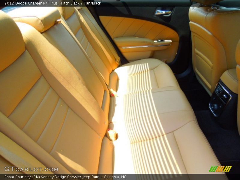 Pitch Black / Tan/Black 2012 Dodge Charger R/T Plus