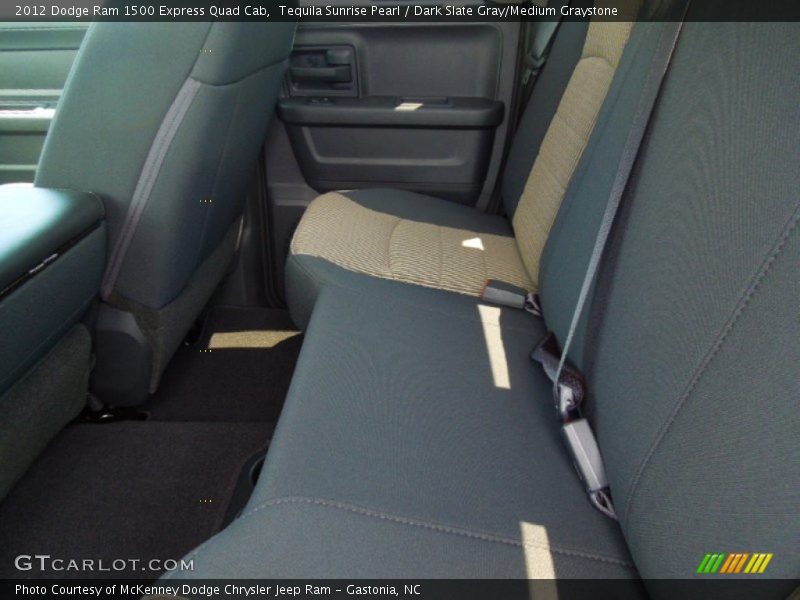 Tequila Sunrise Pearl / Dark Slate Gray/Medium Graystone 2012 Dodge Ram 1500 Express Quad Cab