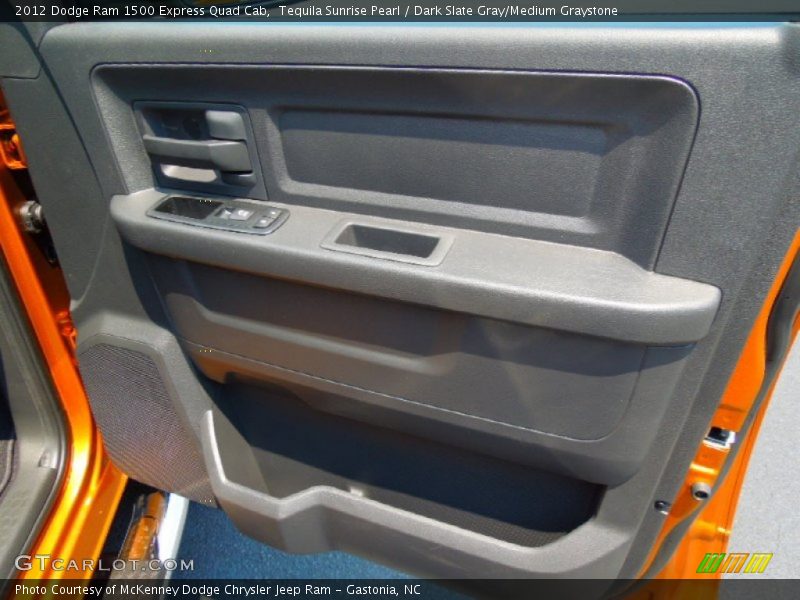 Tequila Sunrise Pearl / Dark Slate Gray/Medium Graystone 2012 Dodge Ram 1500 Express Quad Cab