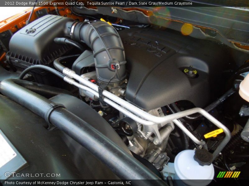 Tequila Sunrise Pearl / Dark Slate Gray/Medium Graystone 2012 Dodge Ram 1500 Express Quad Cab