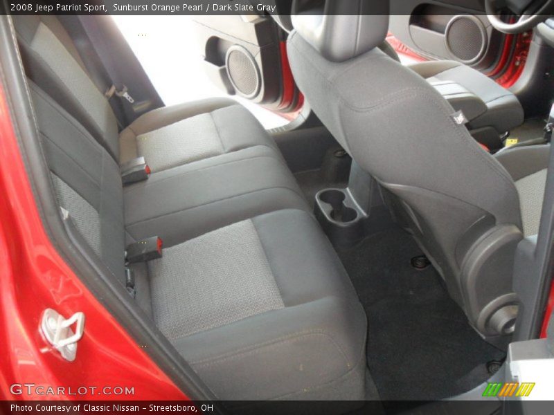 Sunburst Orange Pearl / Dark Slate Gray 2008 Jeep Patriot Sport