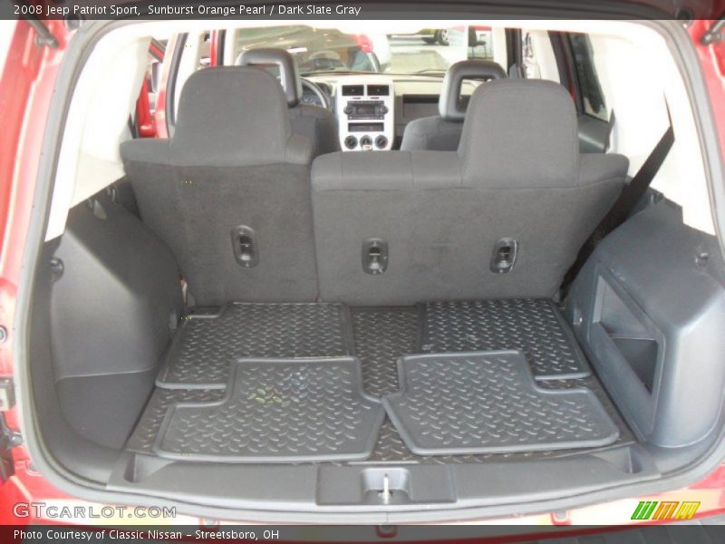 Sunburst Orange Pearl / Dark Slate Gray 2008 Jeep Patriot Sport