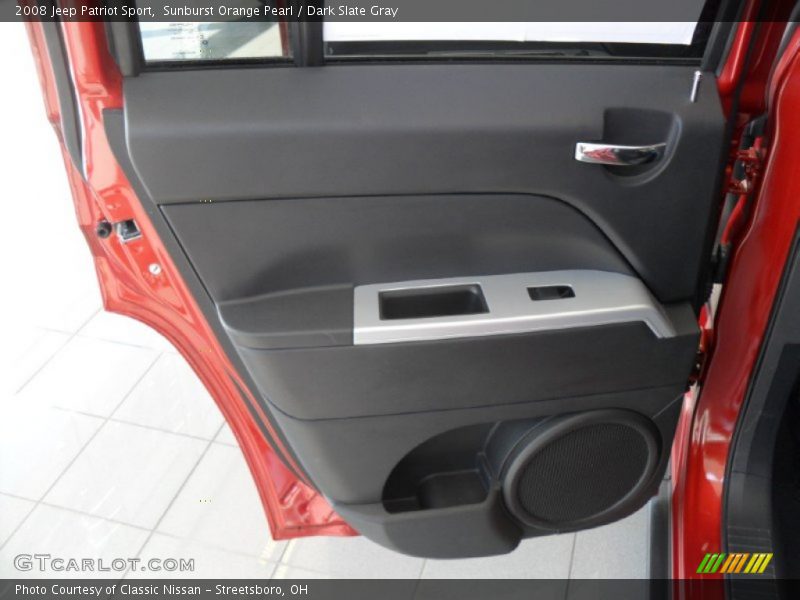 Sunburst Orange Pearl / Dark Slate Gray 2008 Jeep Patriot Sport