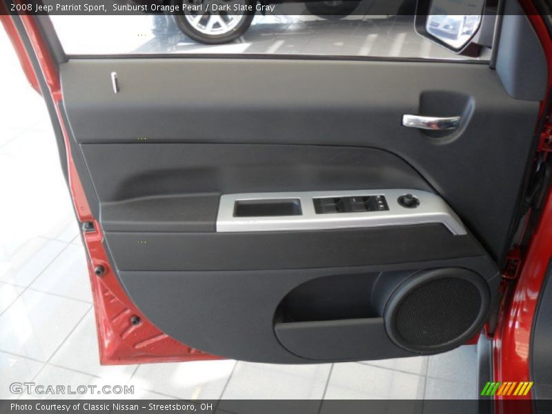 Sunburst Orange Pearl / Dark Slate Gray 2008 Jeep Patriot Sport