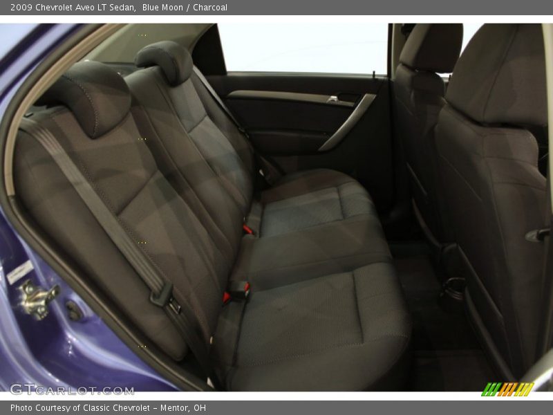 Blue Moon / Charcoal 2009 Chevrolet Aveo LT Sedan