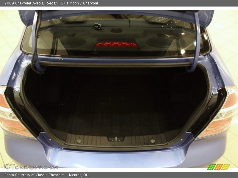 Blue Moon / Charcoal 2009 Chevrolet Aveo LT Sedan