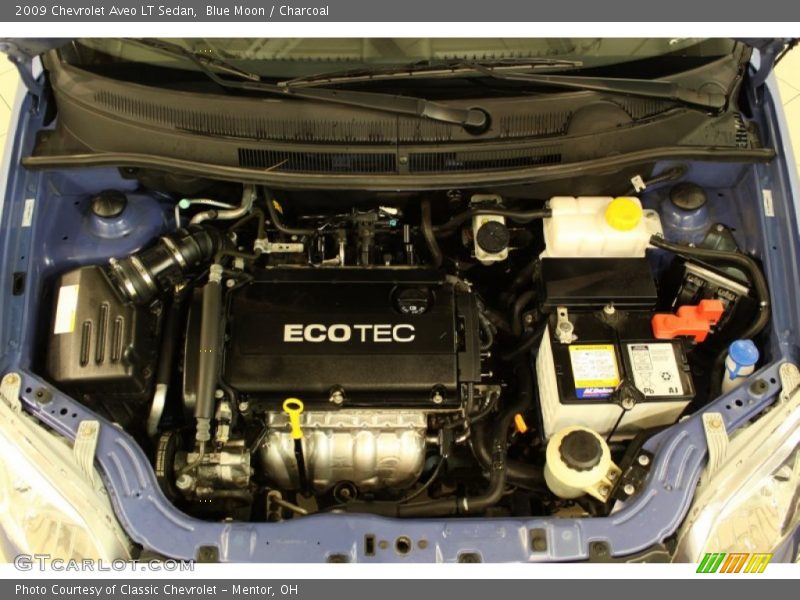  2009 Aveo LT Sedan Engine - 1.6 Liter DOHC 16-Valve VVT Ecotec 4 Cylinder