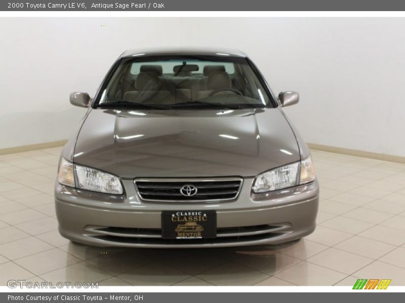 Antique Sage Pearl / Oak 2000 Toyota Camry LE V6