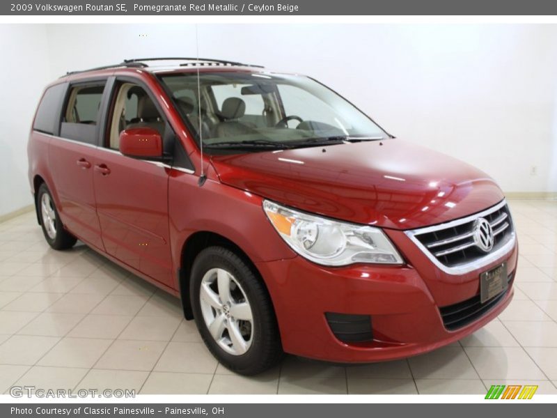 Pomegranate Red Metallic / Ceylon Beige 2009 Volkswagen Routan SE