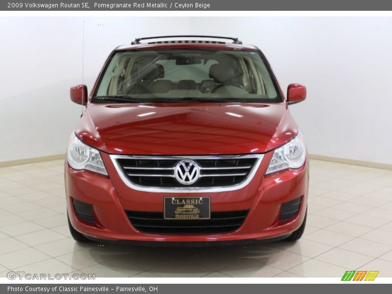 Pomegranate Red Metallic / Ceylon Beige 2009 Volkswagen Routan SE