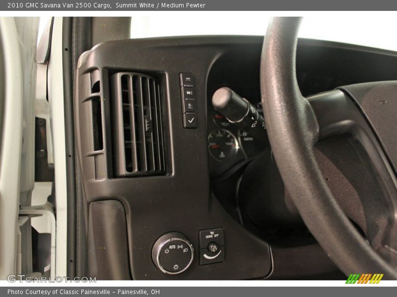 Summit White / Medium Pewter 2010 GMC Savana Van 2500 Cargo