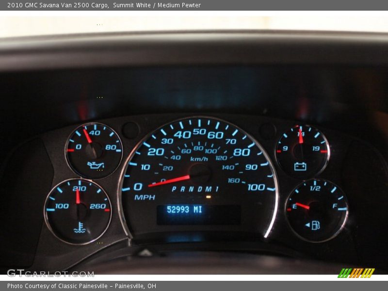 Summit White / Medium Pewter 2010 GMC Savana Van 2500 Cargo