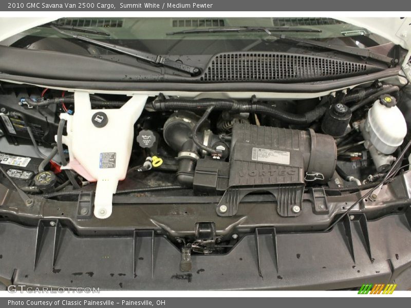 Summit White / Medium Pewter 2010 GMC Savana Van 2500 Cargo
