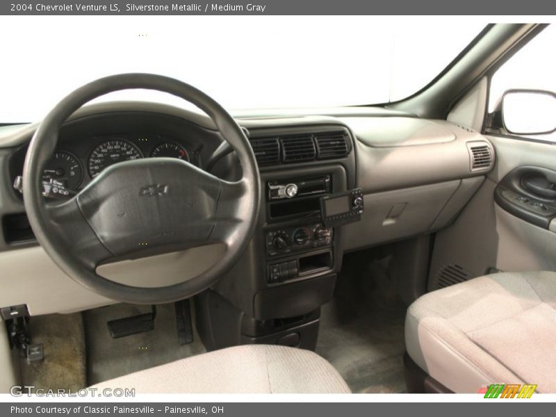 Silverstone Metallic / Medium Gray 2004 Chevrolet Venture LS