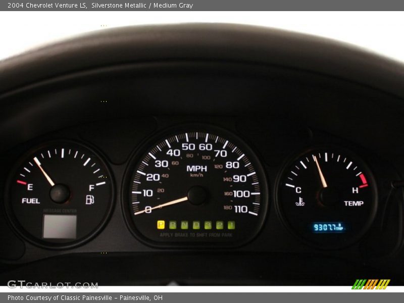 Silverstone Metallic / Medium Gray 2004 Chevrolet Venture LS