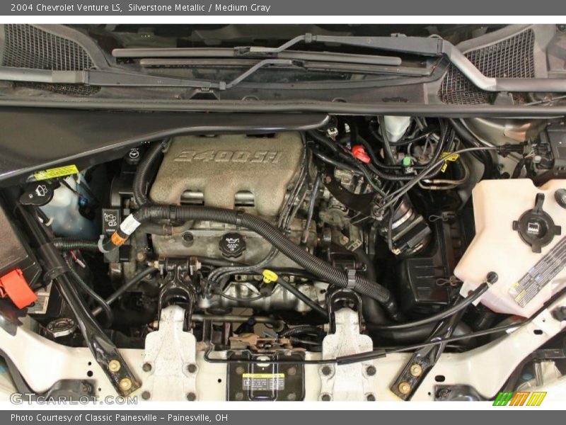 Silverstone Metallic / Medium Gray 2004 Chevrolet Venture LS