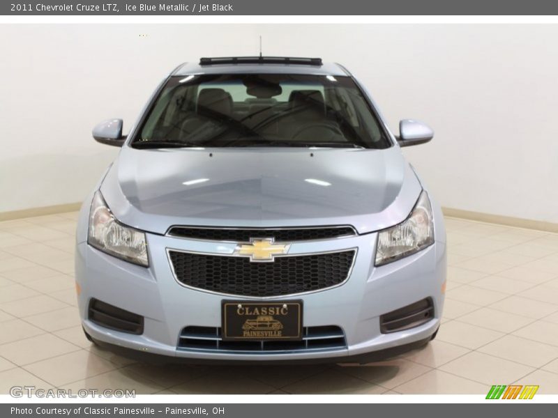 Ice Blue Metallic / Jet Black 2011 Chevrolet Cruze LTZ