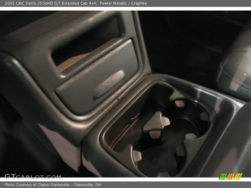 Pewter Metallic / Graphite 2002 GMC Sierra 2500HD SLT Extended Cab 4x4