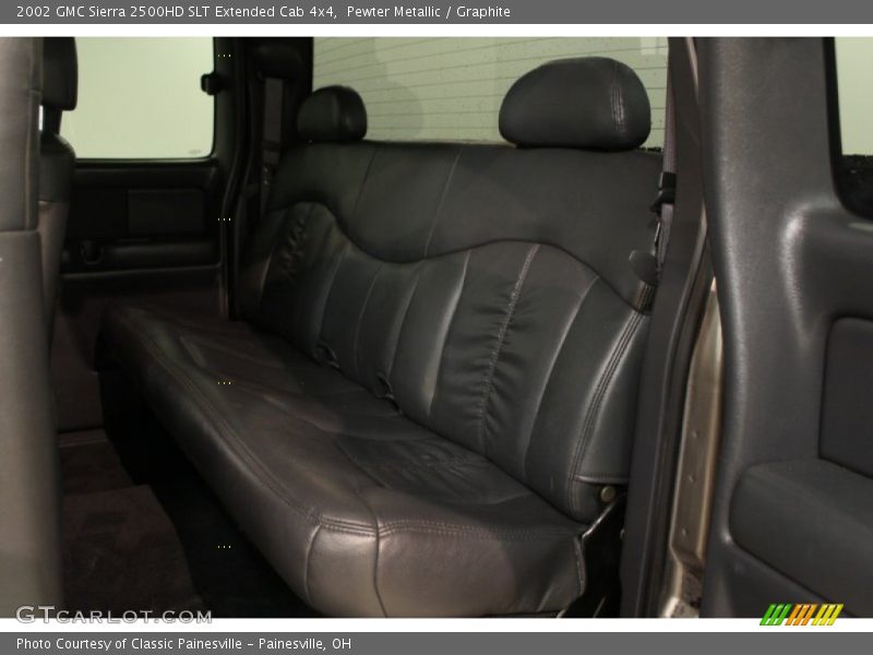 Pewter Metallic / Graphite 2002 GMC Sierra 2500HD SLT Extended Cab 4x4