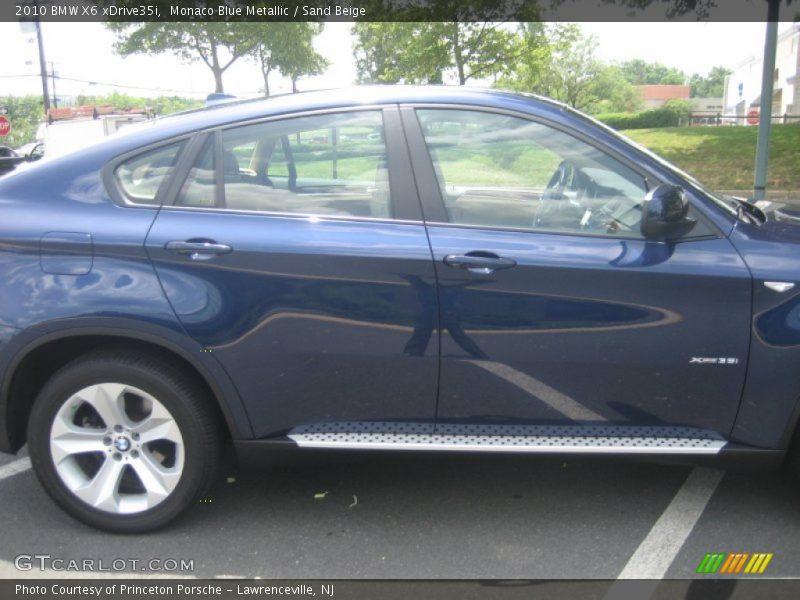 Monaco Blue Metallic / Sand Beige 2010 BMW X6 xDrive35i