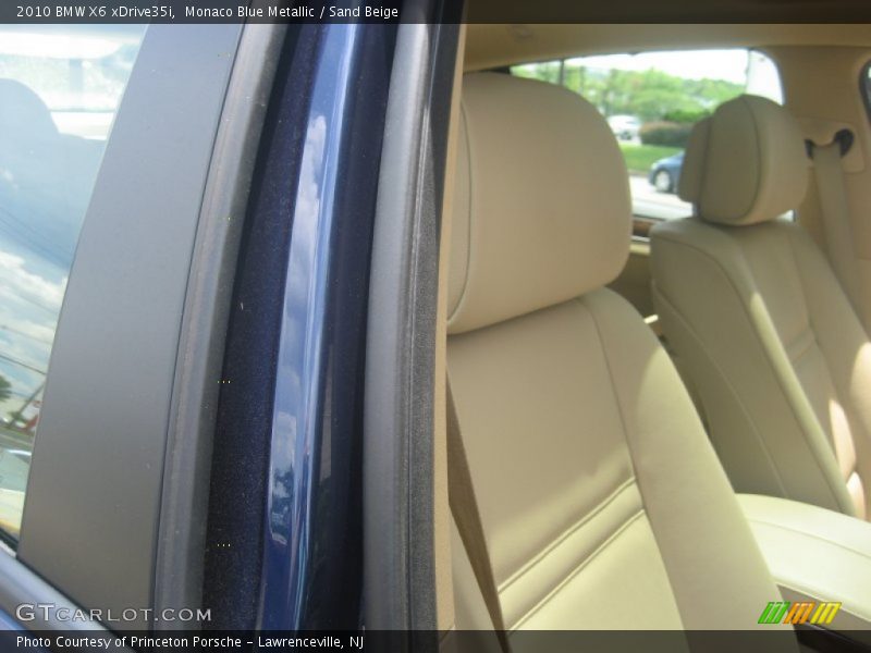 Monaco Blue Metallic / Sand Beige 2010 BMW X6 xDrive35i