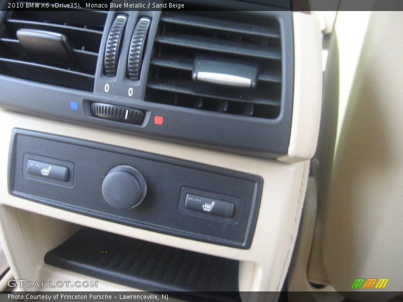 Monaco Blue Metallic / Sand Beige 2010 BMW X6 xDrive35i